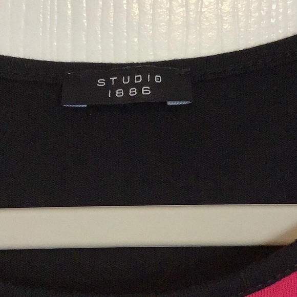 Asymmetric Color Block Shirt - Picture 2 of 5